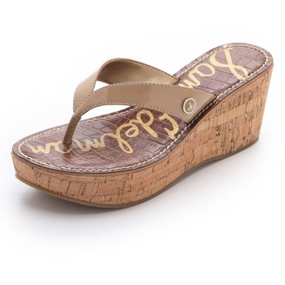 Sam Edelman | Wedged Sandals - Picture 2 of 8